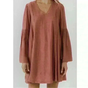 Free the Roses Women's Deep V Laced Mini Dress size Large